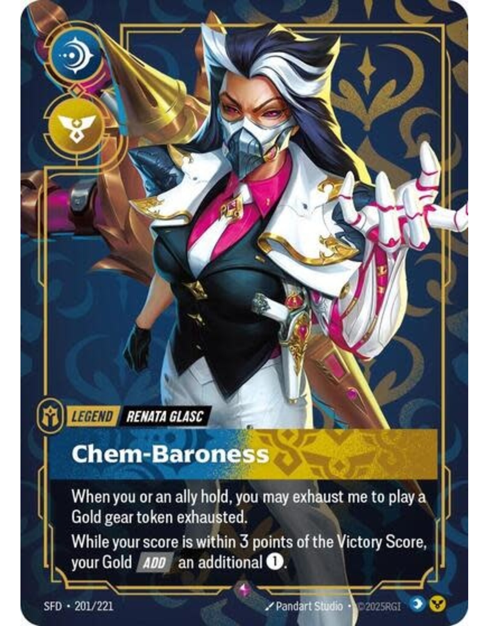Renata Glasc - Chem-Baroness - 201/221 (Foil, Rare)