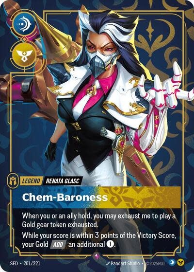 Renata Glasc - Chem-Baroness - 201/221 (Foil, Rare)