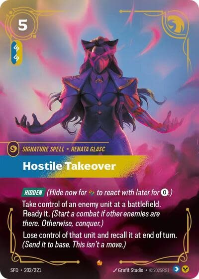 Hostile Takeover - 202/221 (Foil, Epic)