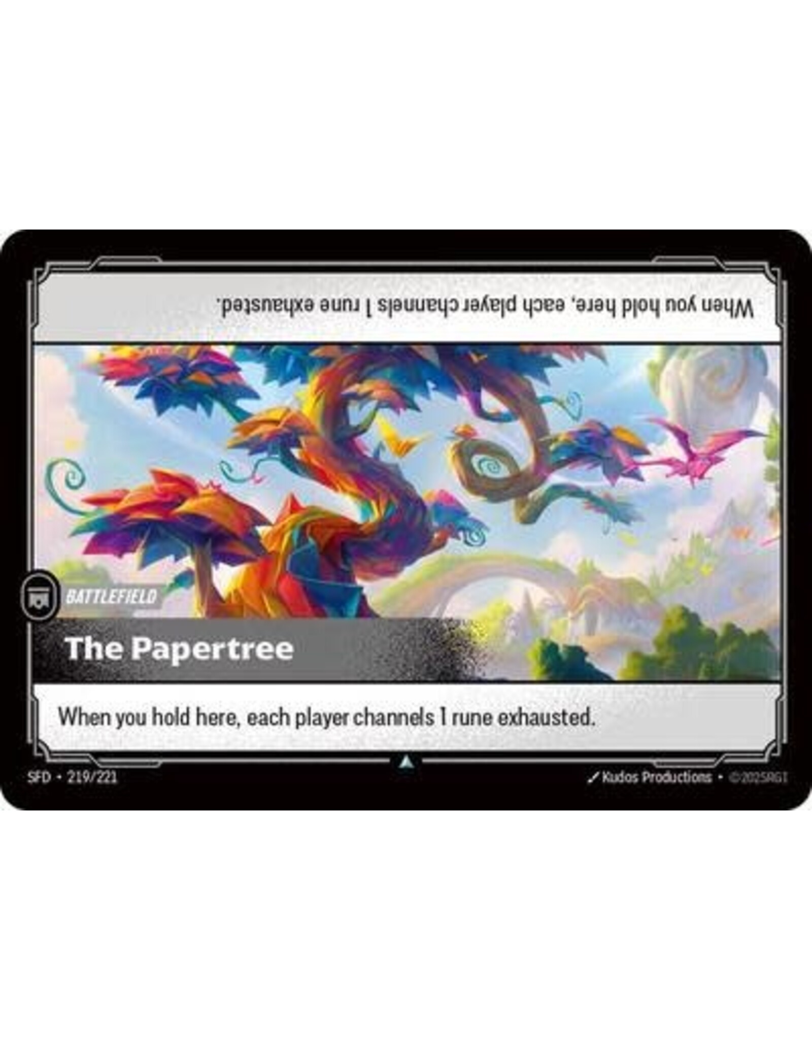 The Papertree - 219/221 (Foil, Uncommon)