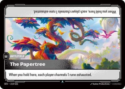 The Papertree - 219/221 (Foil, Uncommon)