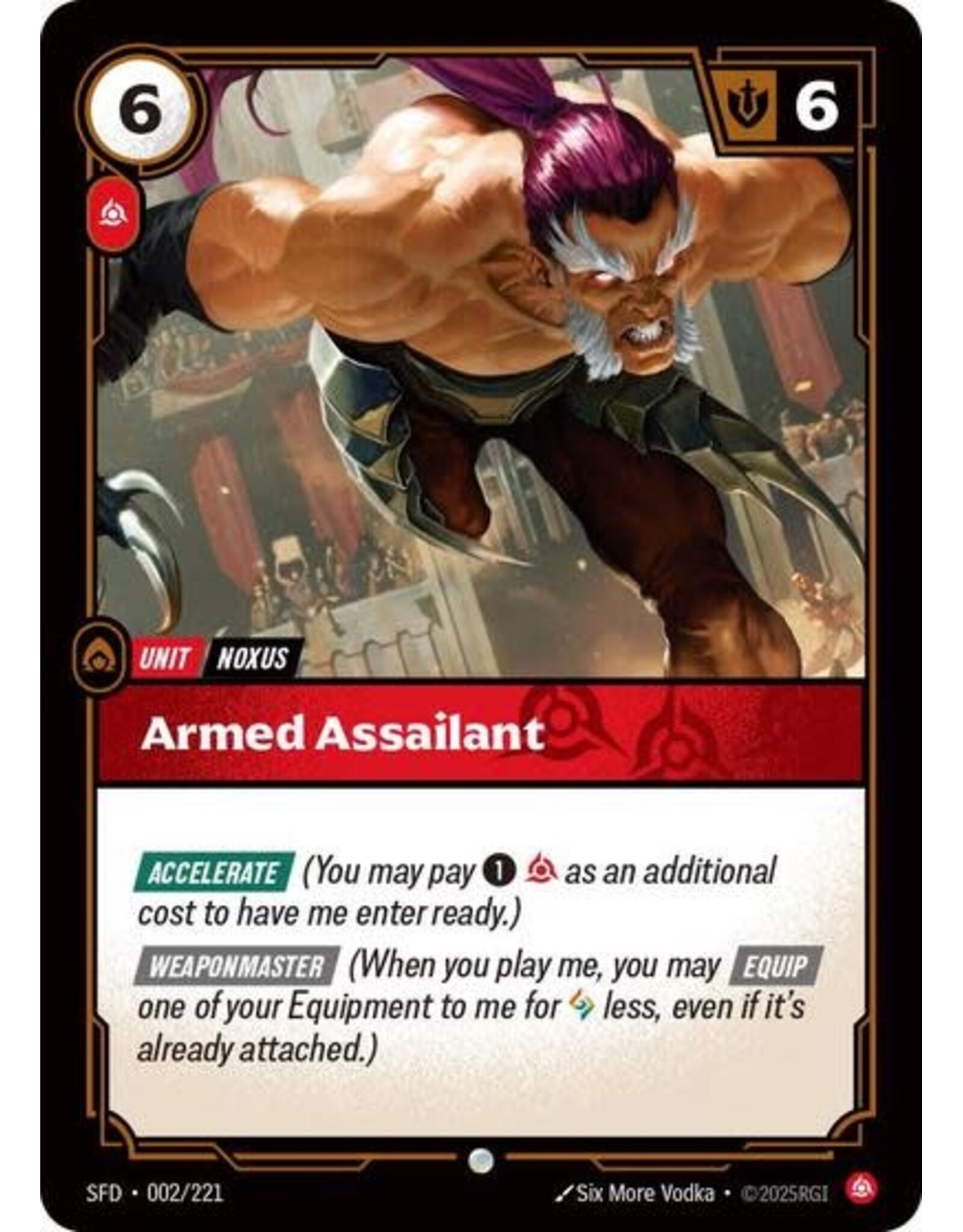 Armed Assailant - 002/221 (Normal, Common)