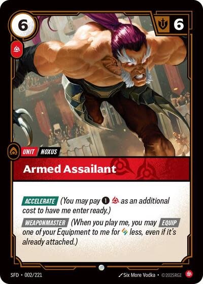 Armed Assailant - 002/221 (Normal, Common)