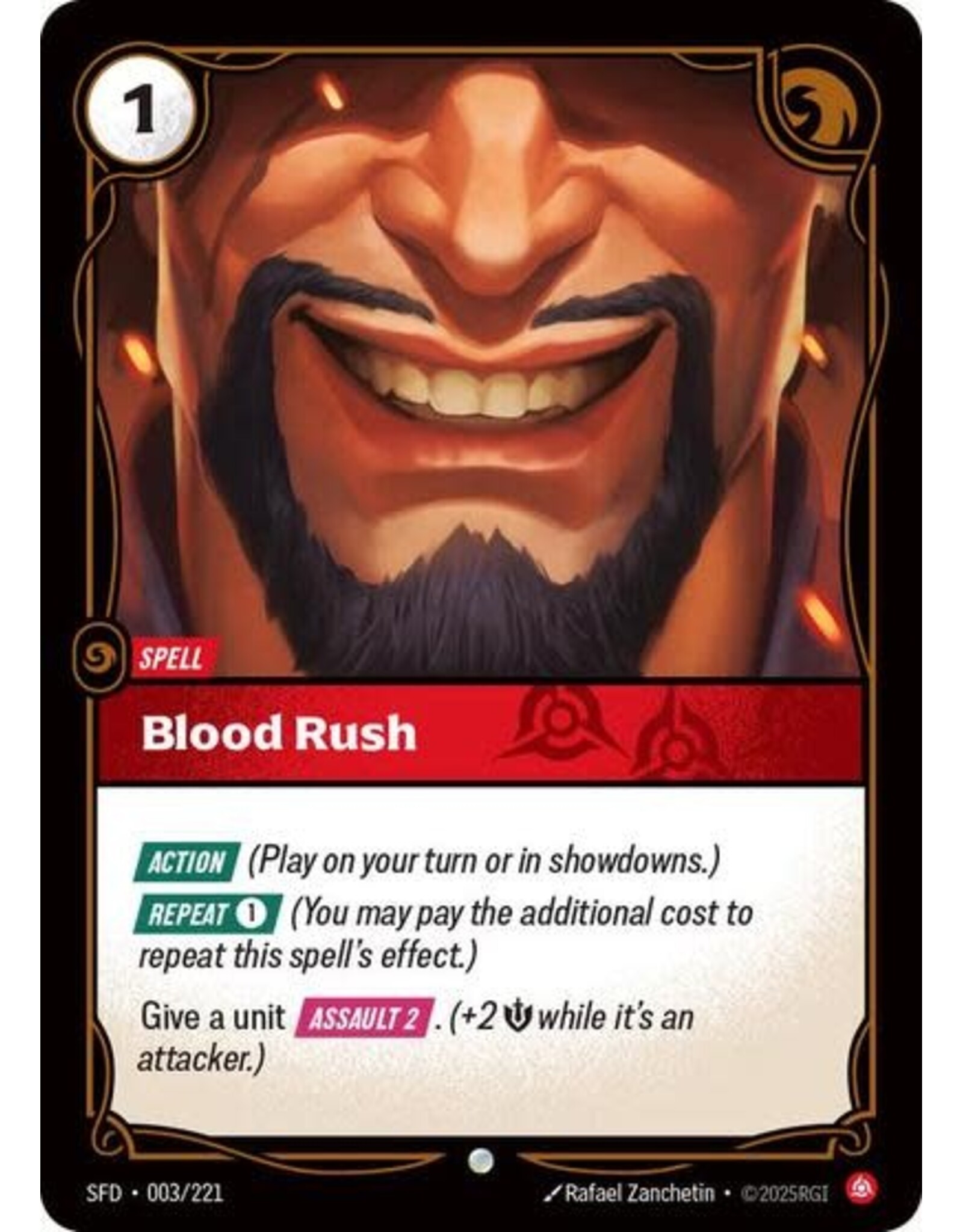 Blood Rush - 003/221 (Normal, Common)