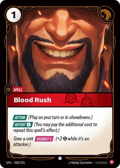 Blood Rush - 003/221 (Normal, Common)
