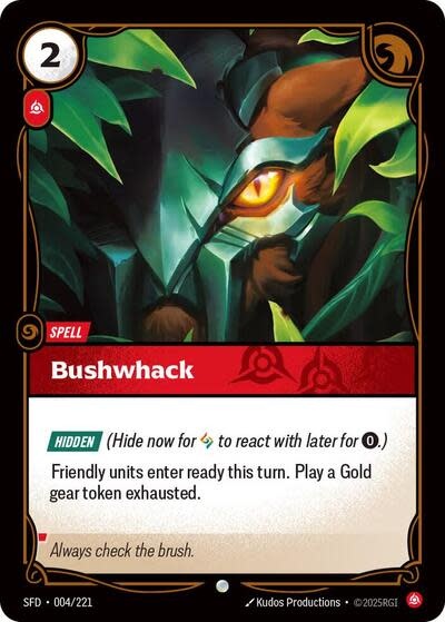 Bushwhack - 004/221 (Normal, Common)