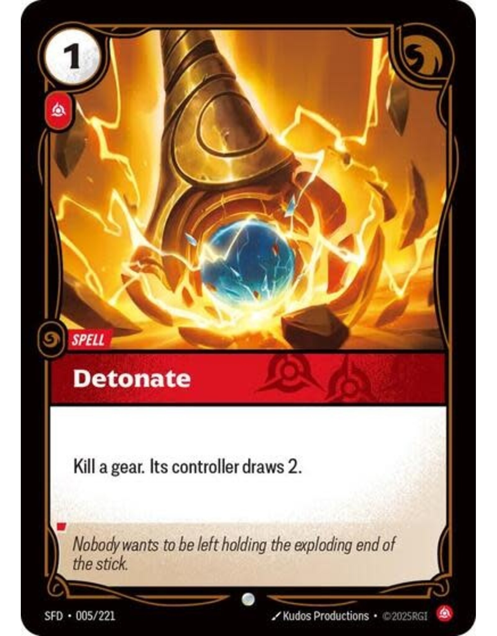Detonate - 005/221 (Normal, Common)
