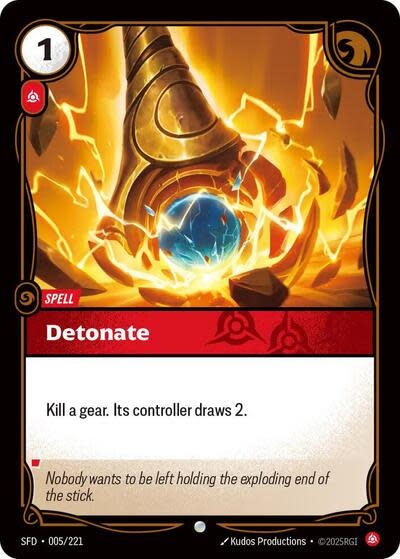 Detonate - 005/221 (Normal, Common)