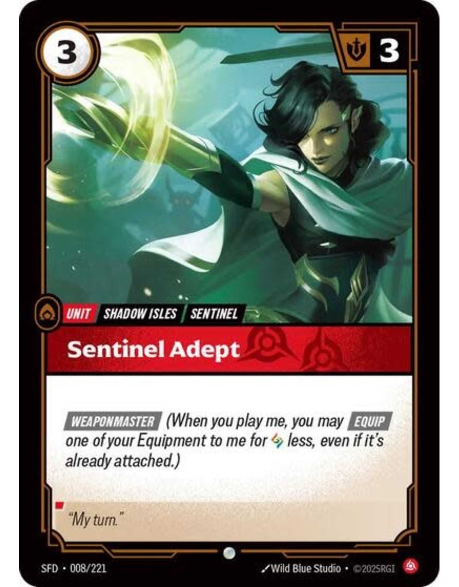 Sentinel Adept - 008/221 (Normal, Common)