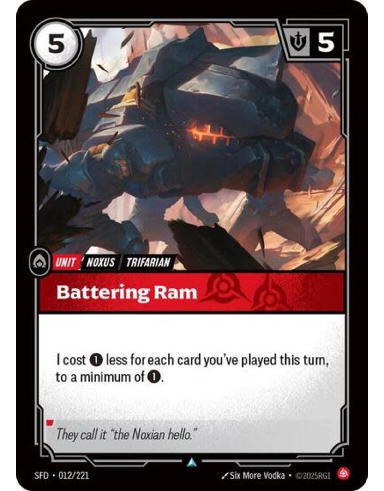 Battering Ram - 012/221 (Normal, Uncommon)
