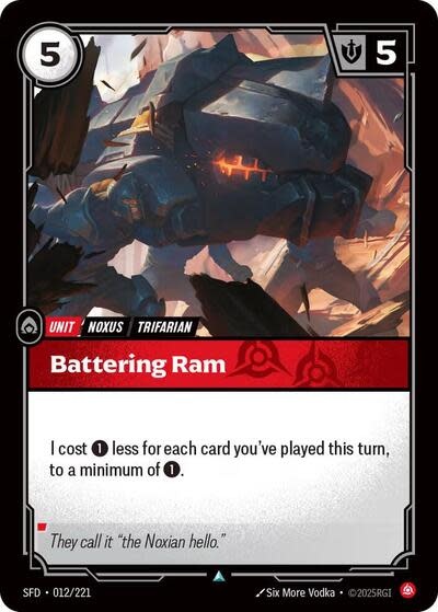 Battering Ram - 012/221 (Normal, Uncommon)