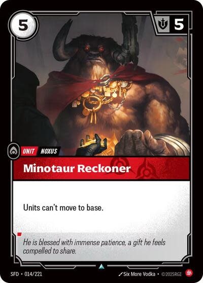 Minotaur Reckoner - 014/221 (Normal, Uncommon)