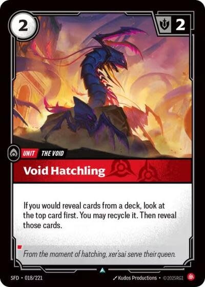 Void Hatchling - 018/221 (Normal, Uncommon)