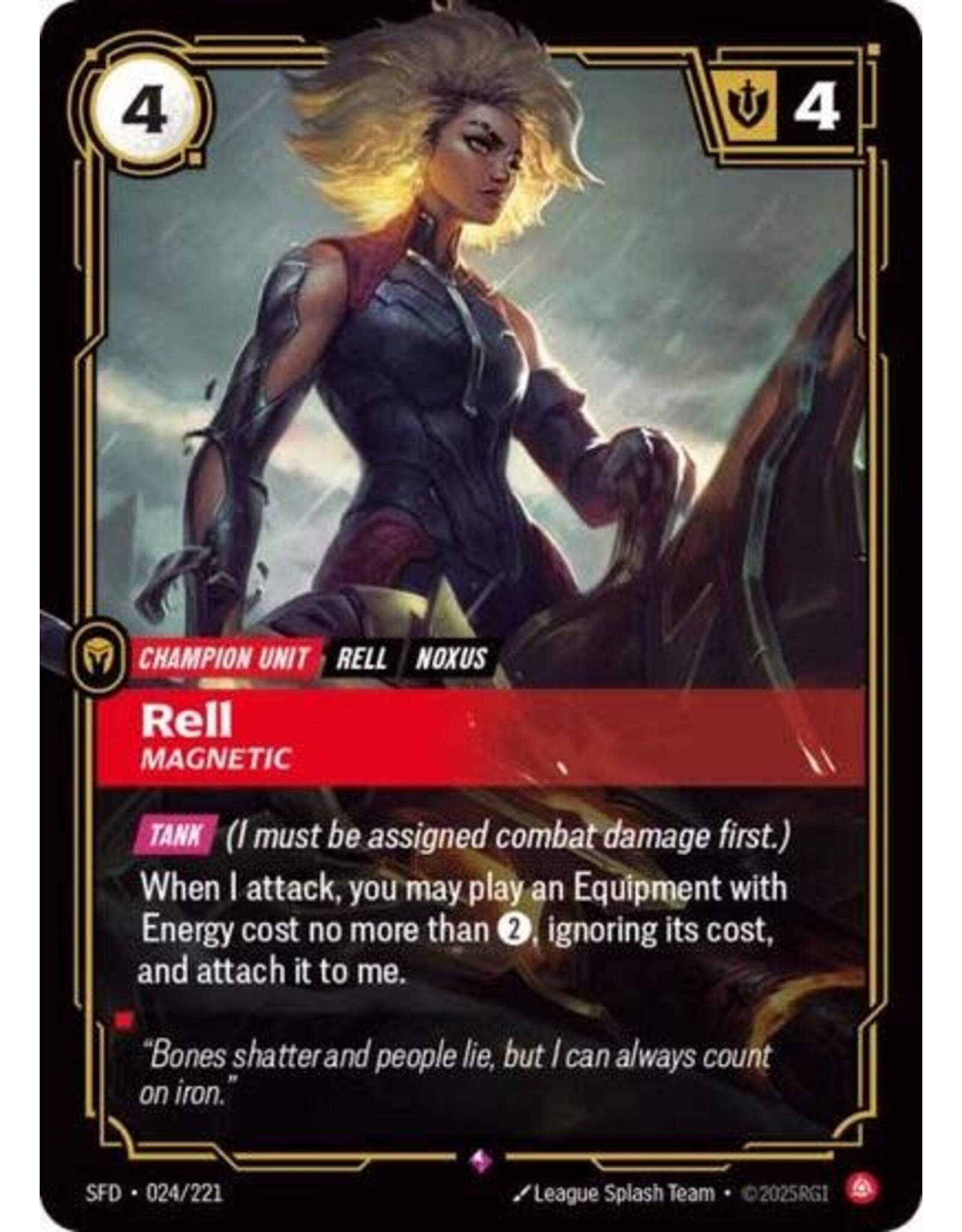 Rell - Magnetic - 024/221 (Foil, Rare)
