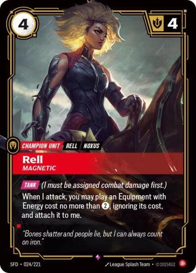 Rell - Magnetic - 024/221 (Foil, Rare)