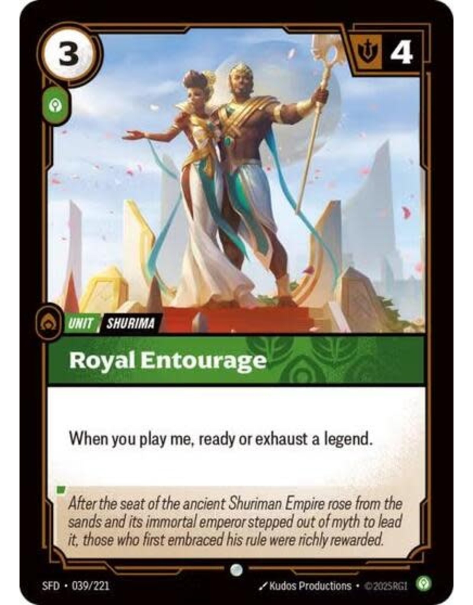 Royal Entourage - 039/221 (Normal, Common)