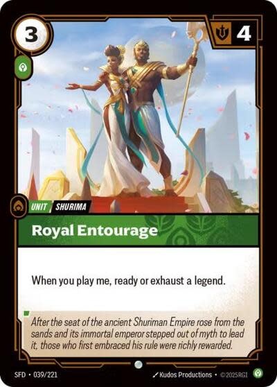 Royal Entourage - 039/221 (Normal, Common)