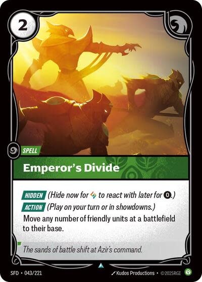 Emperor's Divide - 043/221 (Normal, Uncommon)
