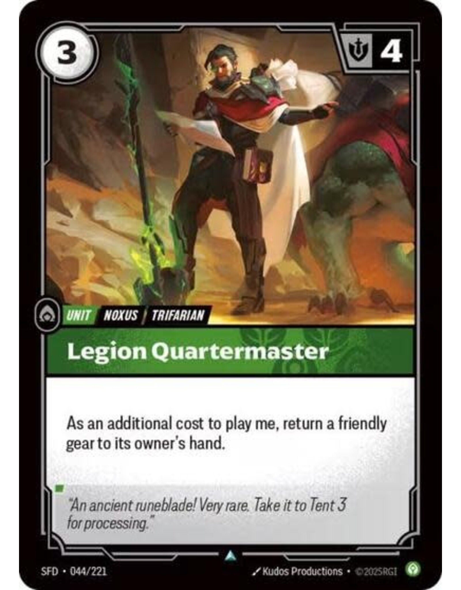 Legion Quartermaster - 044/221 (Normal, Uncommon)