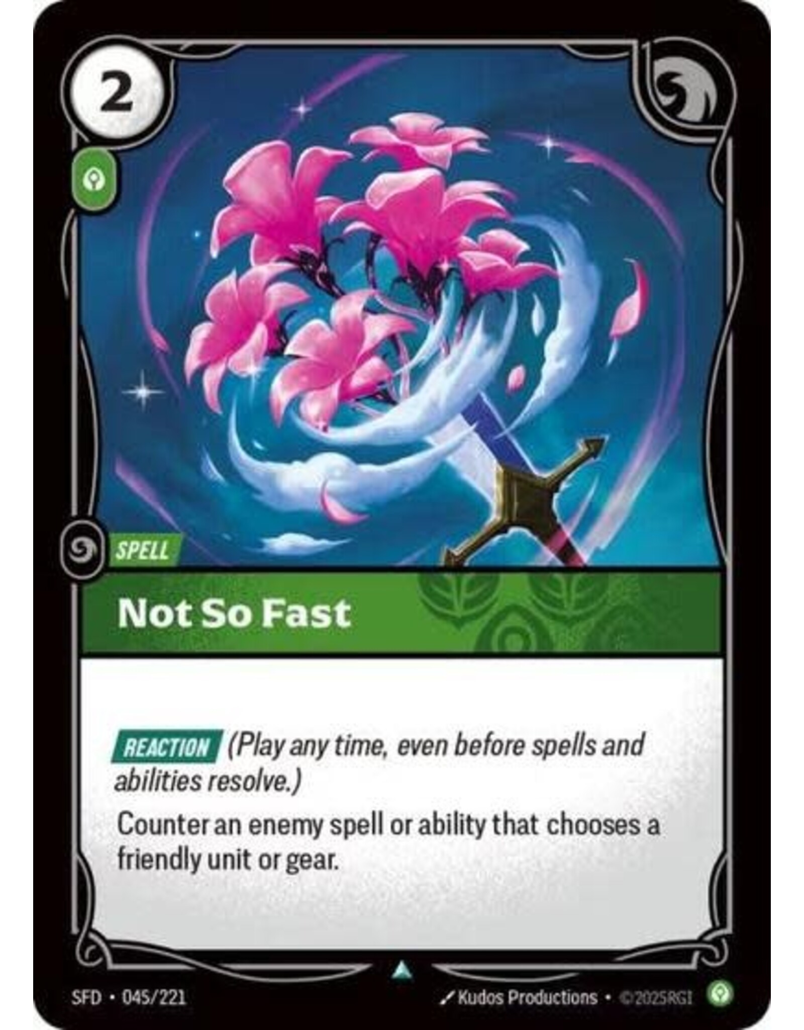 Not So Fast - 045/221 (Normal, Uncommon)