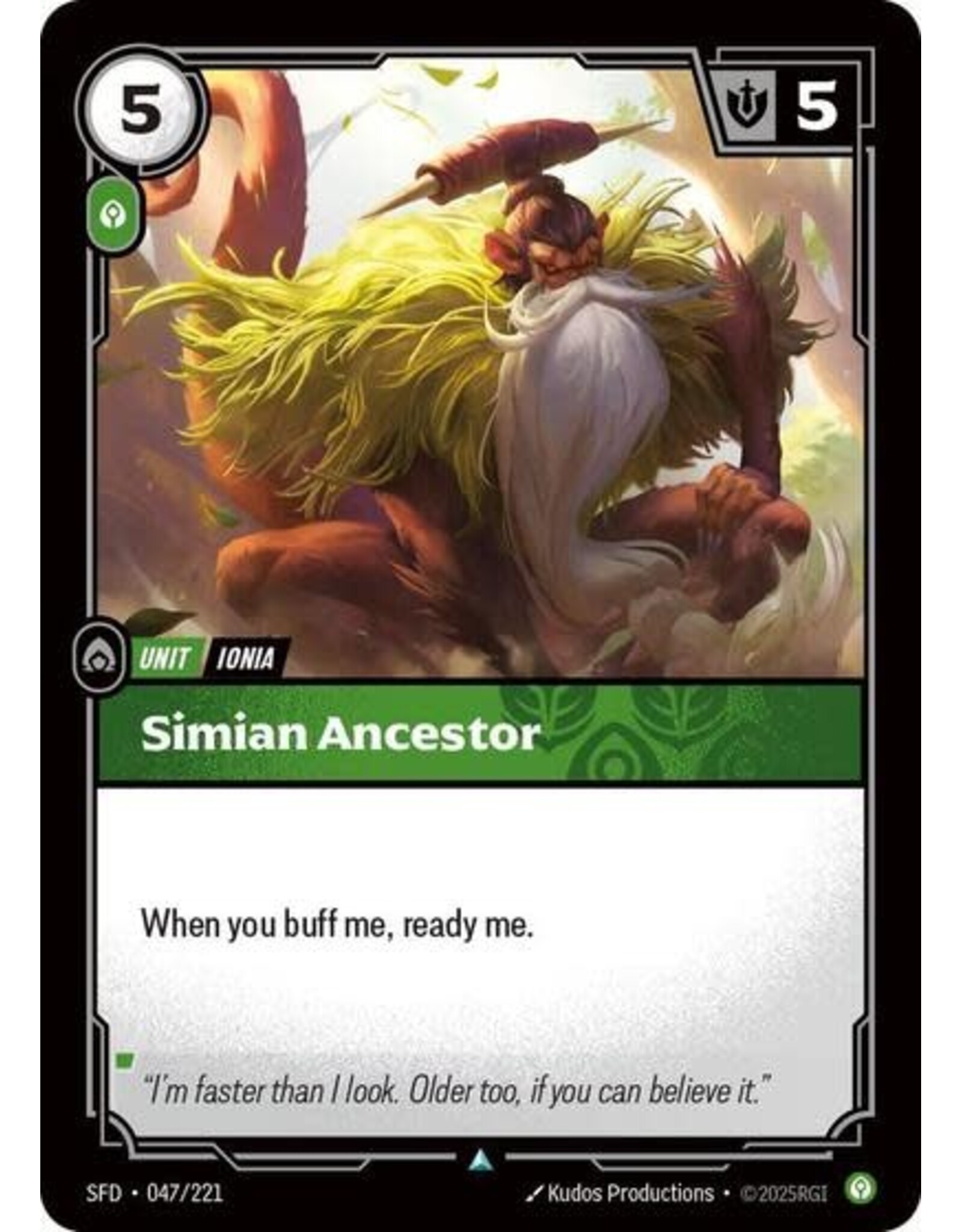 Simian Ancestor - 047/221 (Normal, Uncommon)