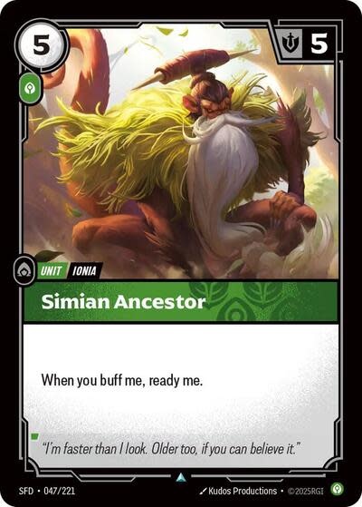 Simian Ancestor - 047/221 (Foil, Uncommon)