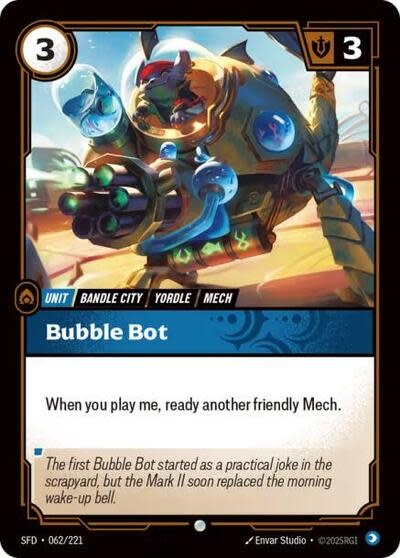 Bubble Bot - 062/221 (Foil, Common)