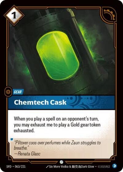 Chemtech Cask - 063/221 (Foil, Common)