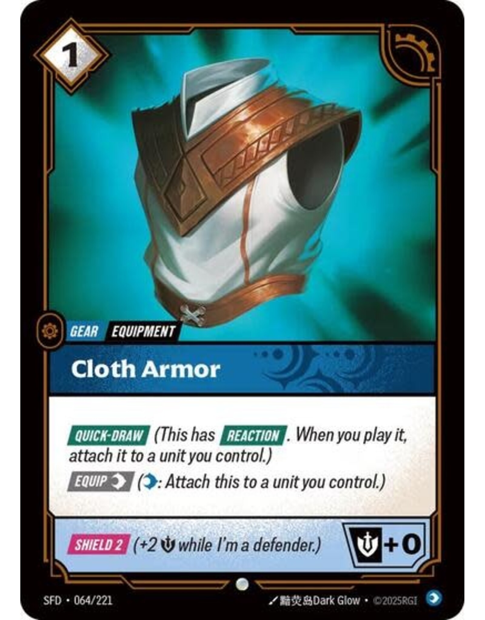 Cloth Armor - 064/221 (Normal, Common)