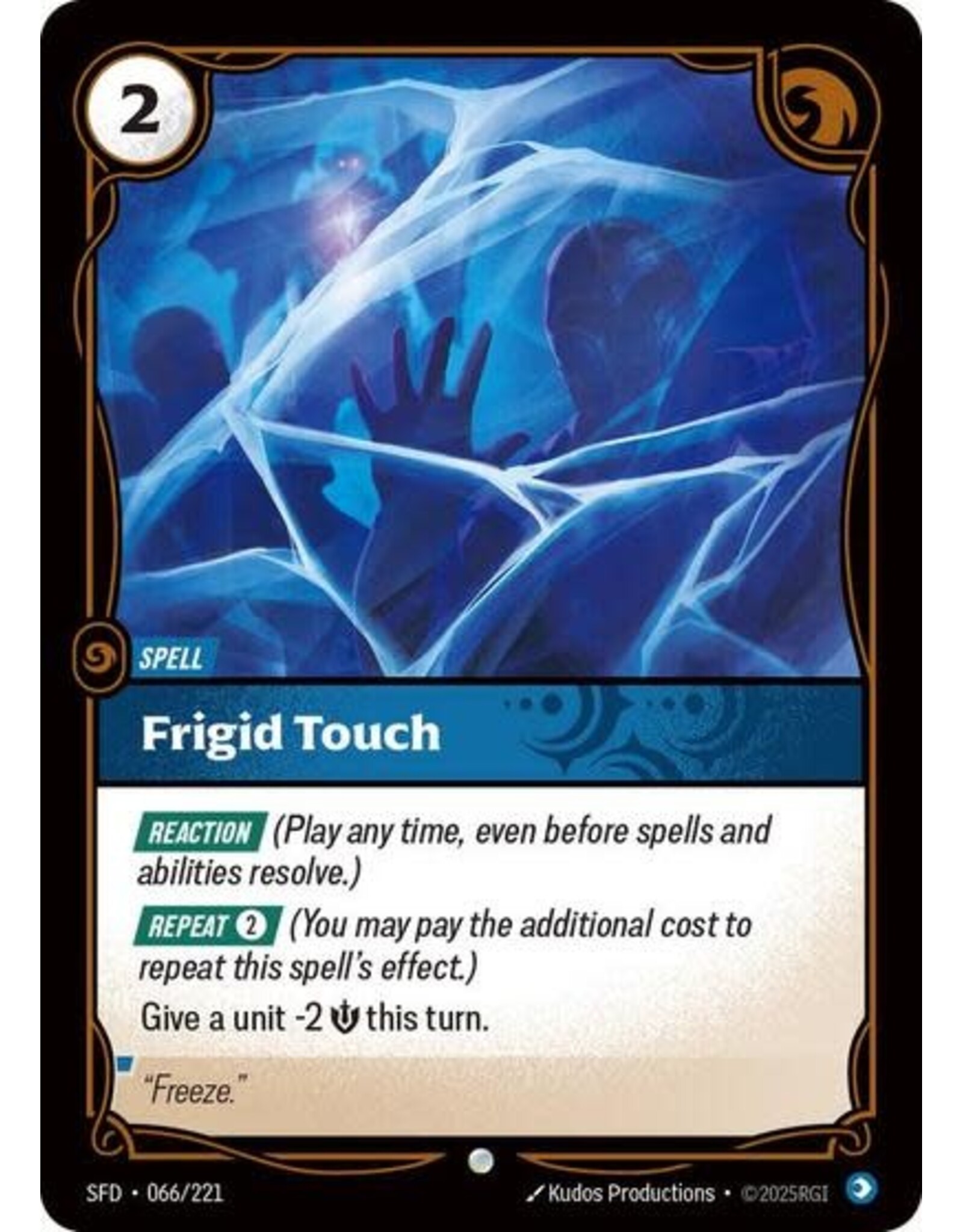 Frigid Touch - 066/221 (Foil, Common)