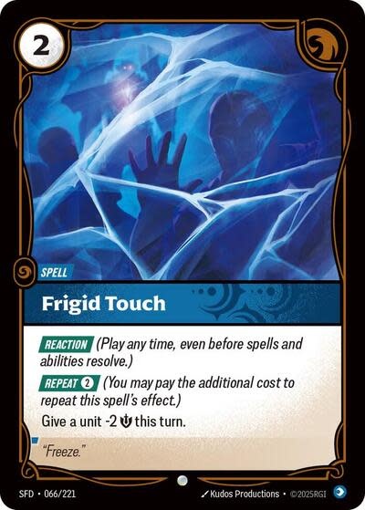 Frigid Touch - 066/221 (Normal, Common)