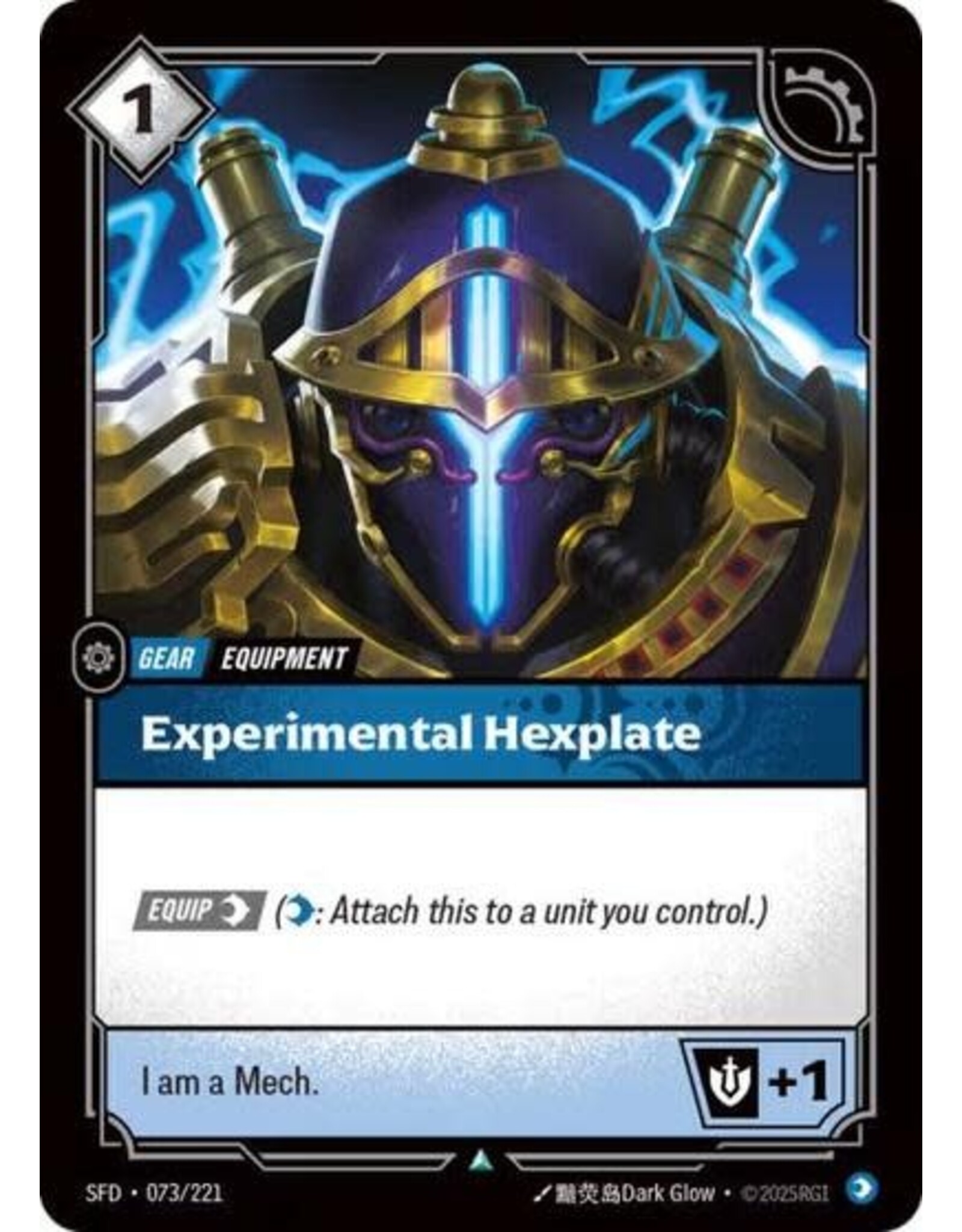 Experimental Hexplate - 073/221 (Normal, Uncommon)