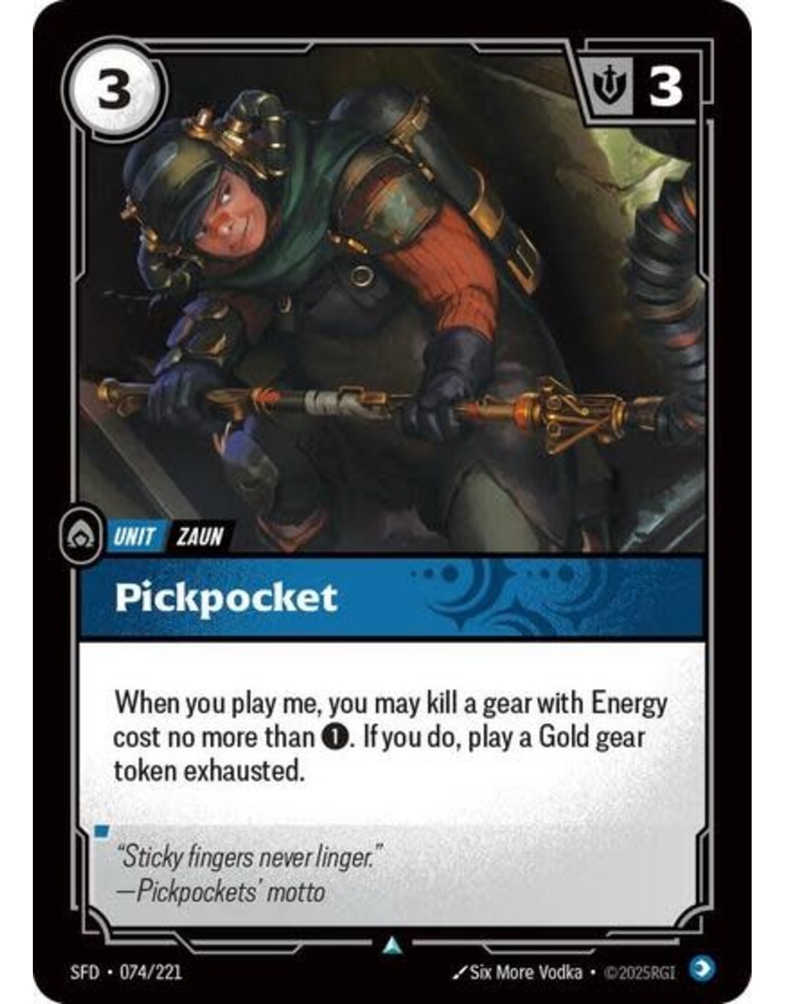 Pickpocket - 074/221 (Normal, Uncommon)