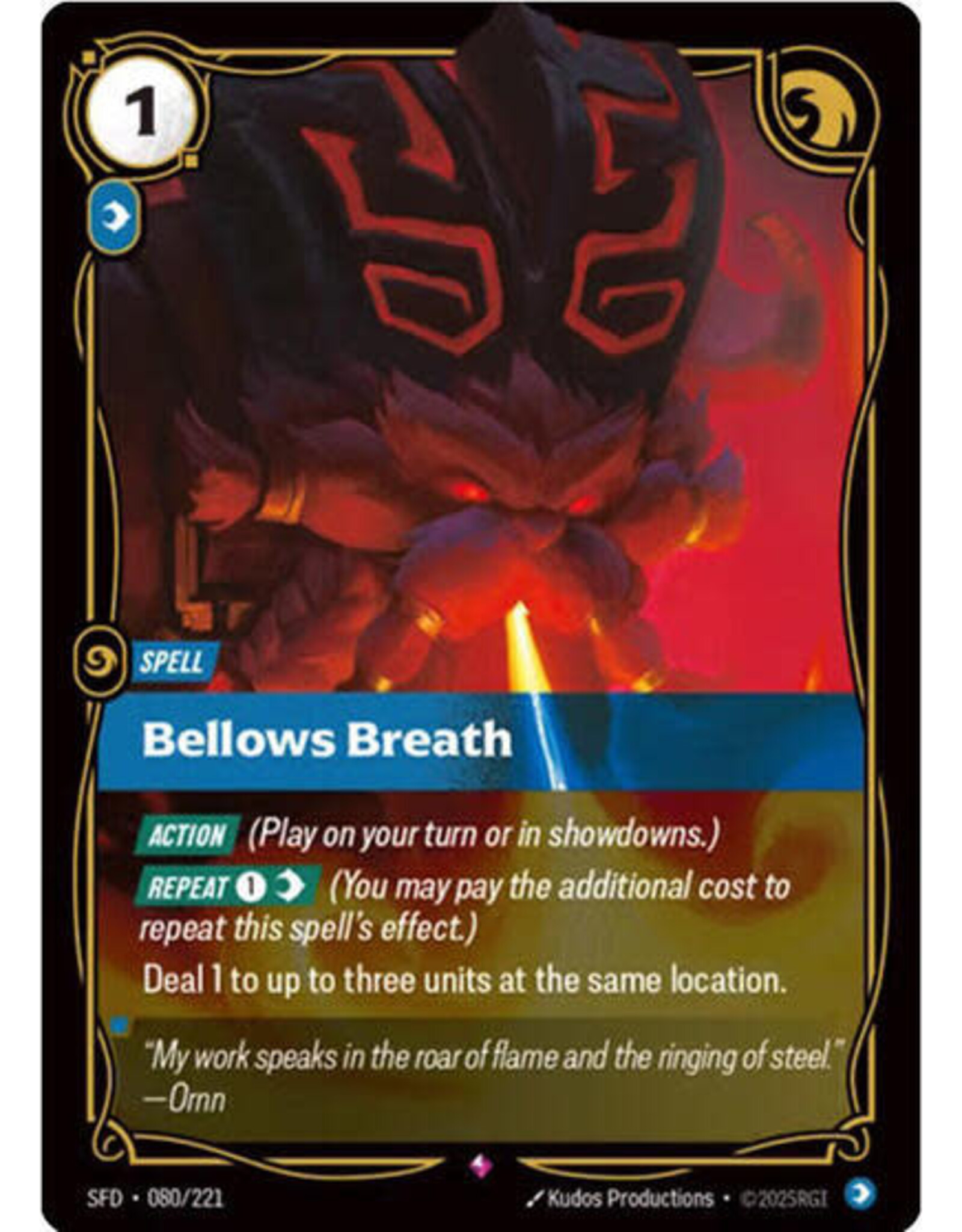 Bellows Breath - 080/221 (Foil, Rare)