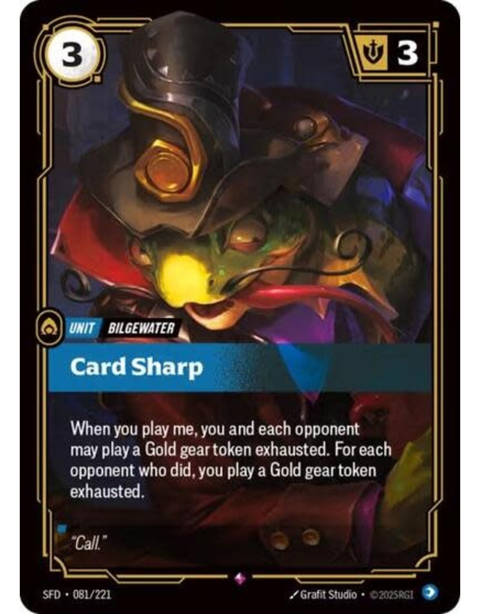 Card Sharp - 081/221 (Foil, Rare)