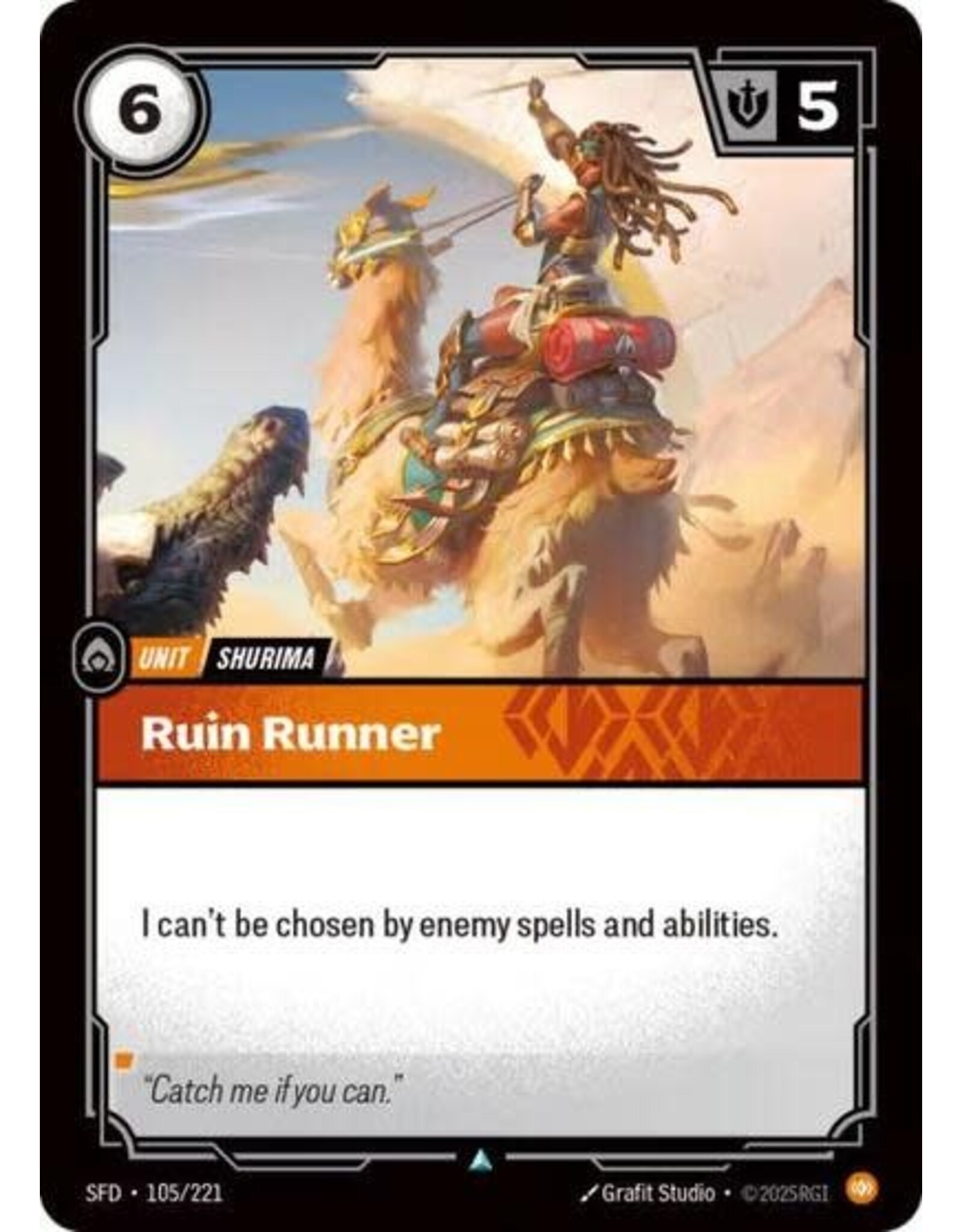 Ruin Runner - 105/221 (Normal, Uncommon)