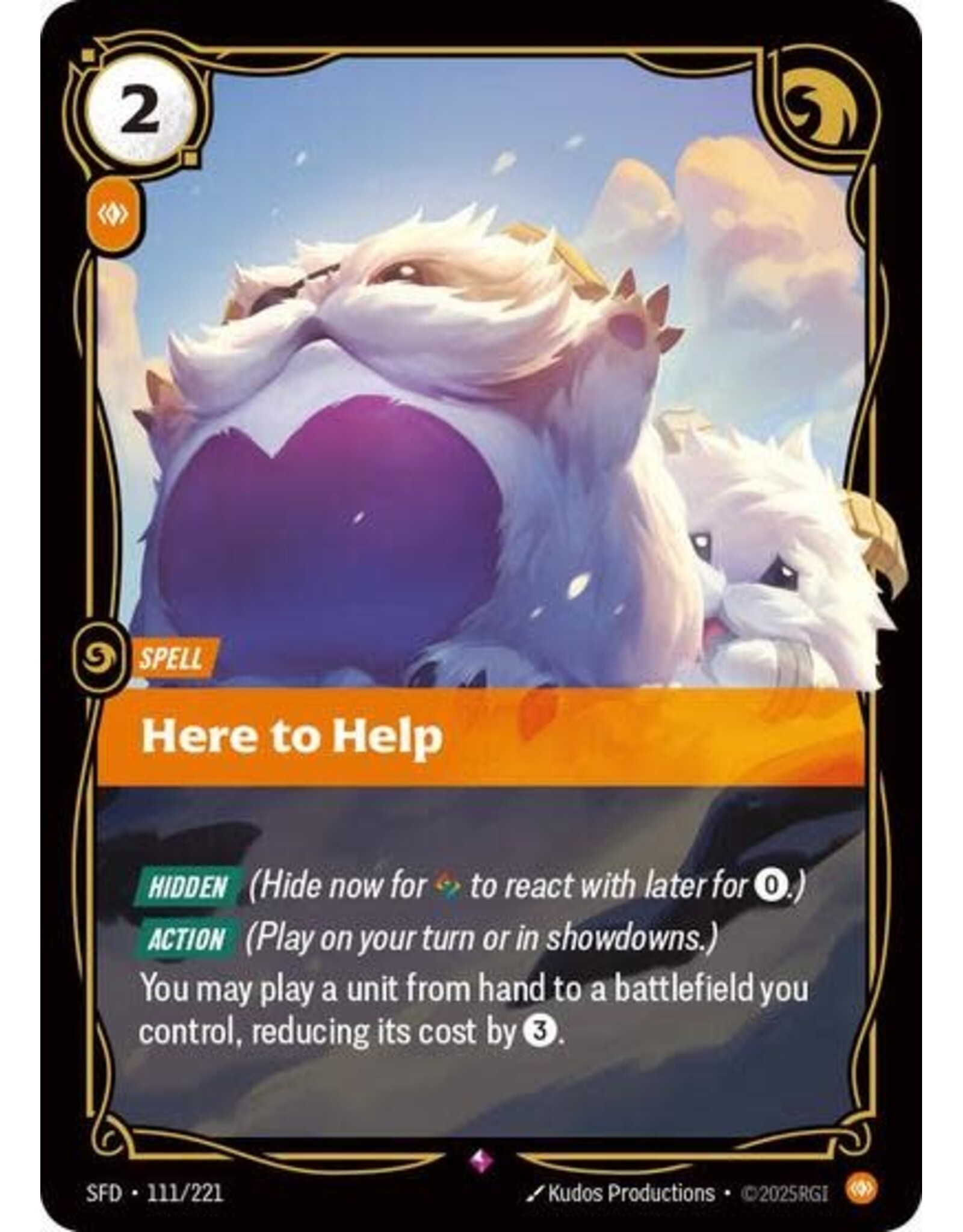 Here to Help - 111/221 (Foil, Rare)