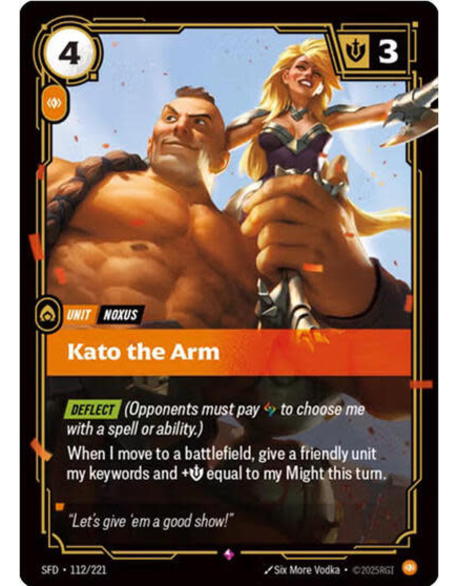 Kato the Arm - 112/221 (Foil, Rare)