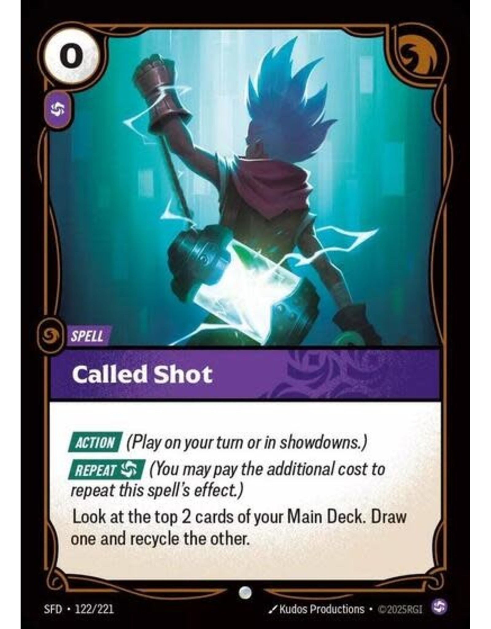Called Shot - 122/221 (Normal, Common)