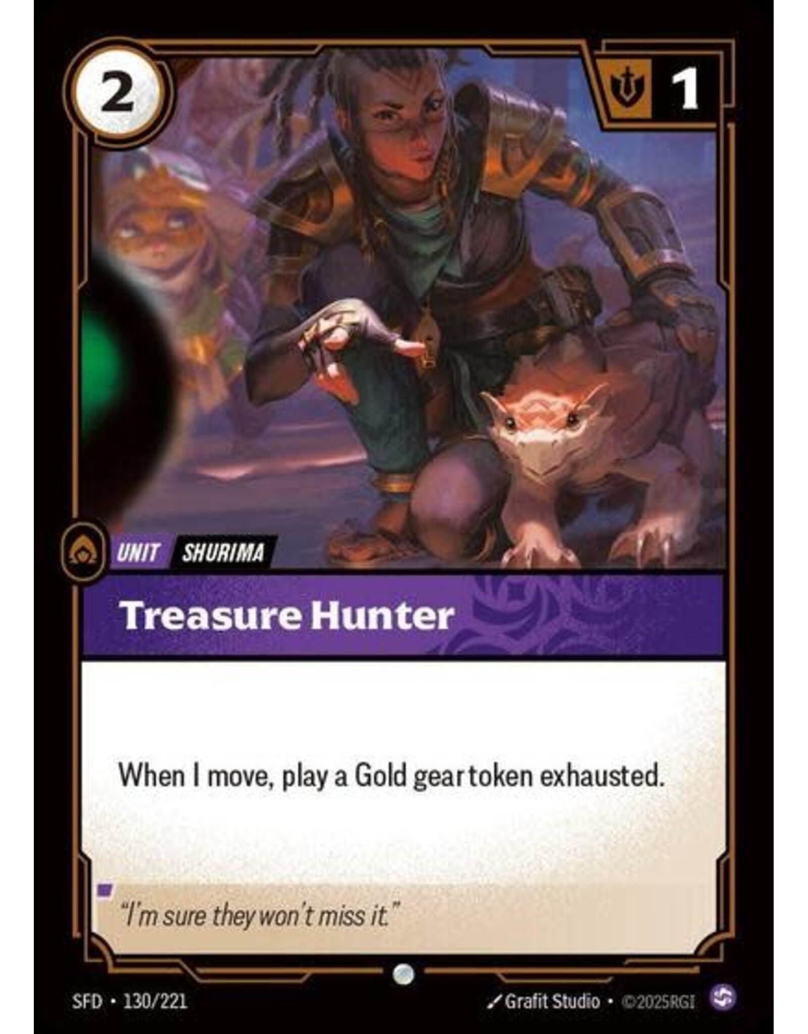 Treasure Hunter - 130/221 (Normal, Common)