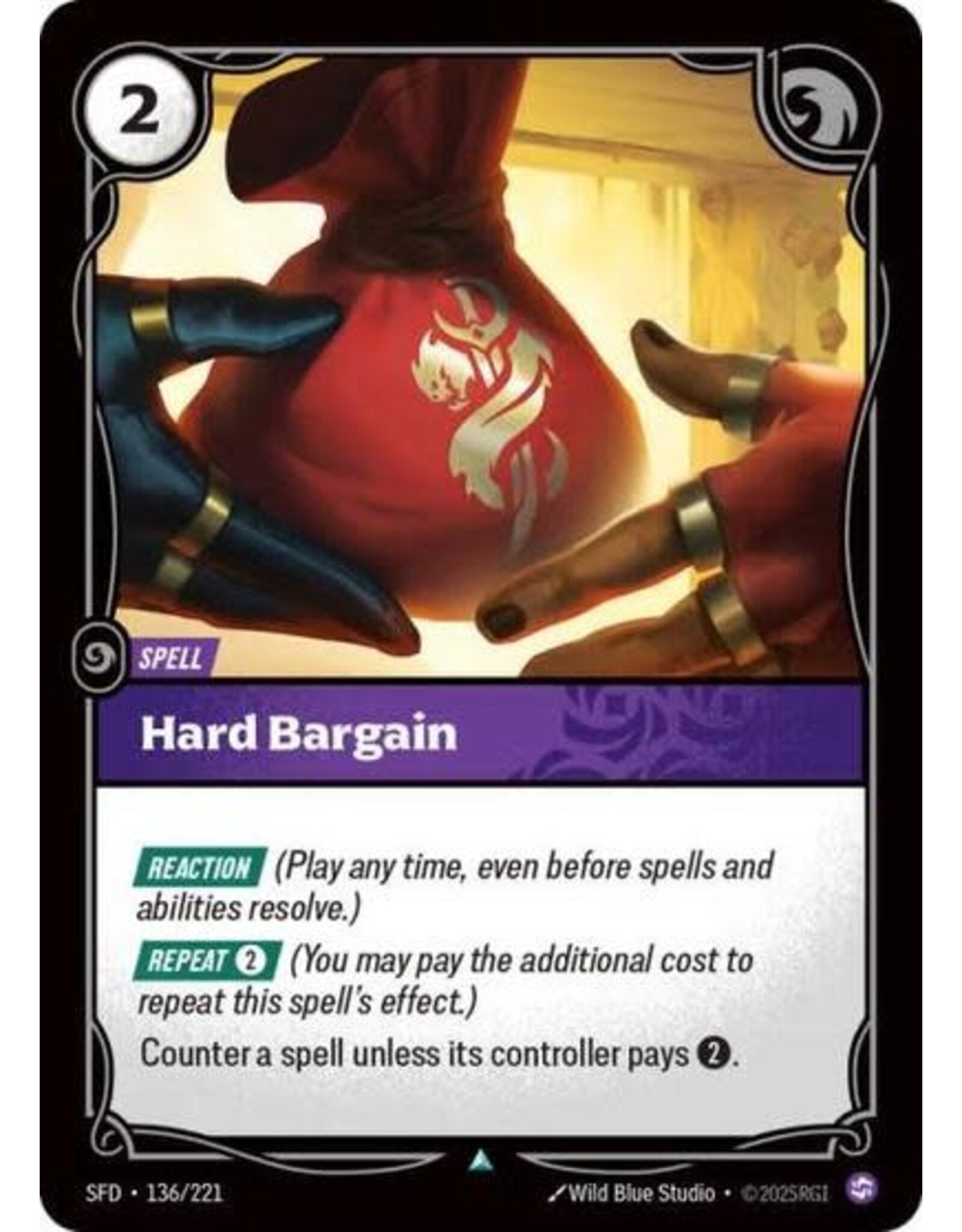 Hard Bargain - 136/221 (Normal, Uncommon)