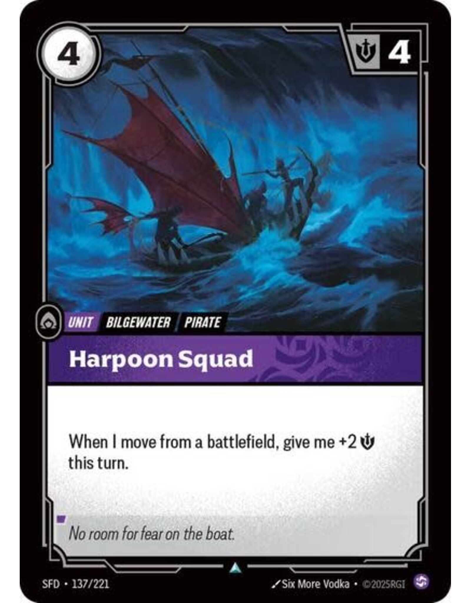 Harpoon Squad - 137/221 (Normal, Uncommon)