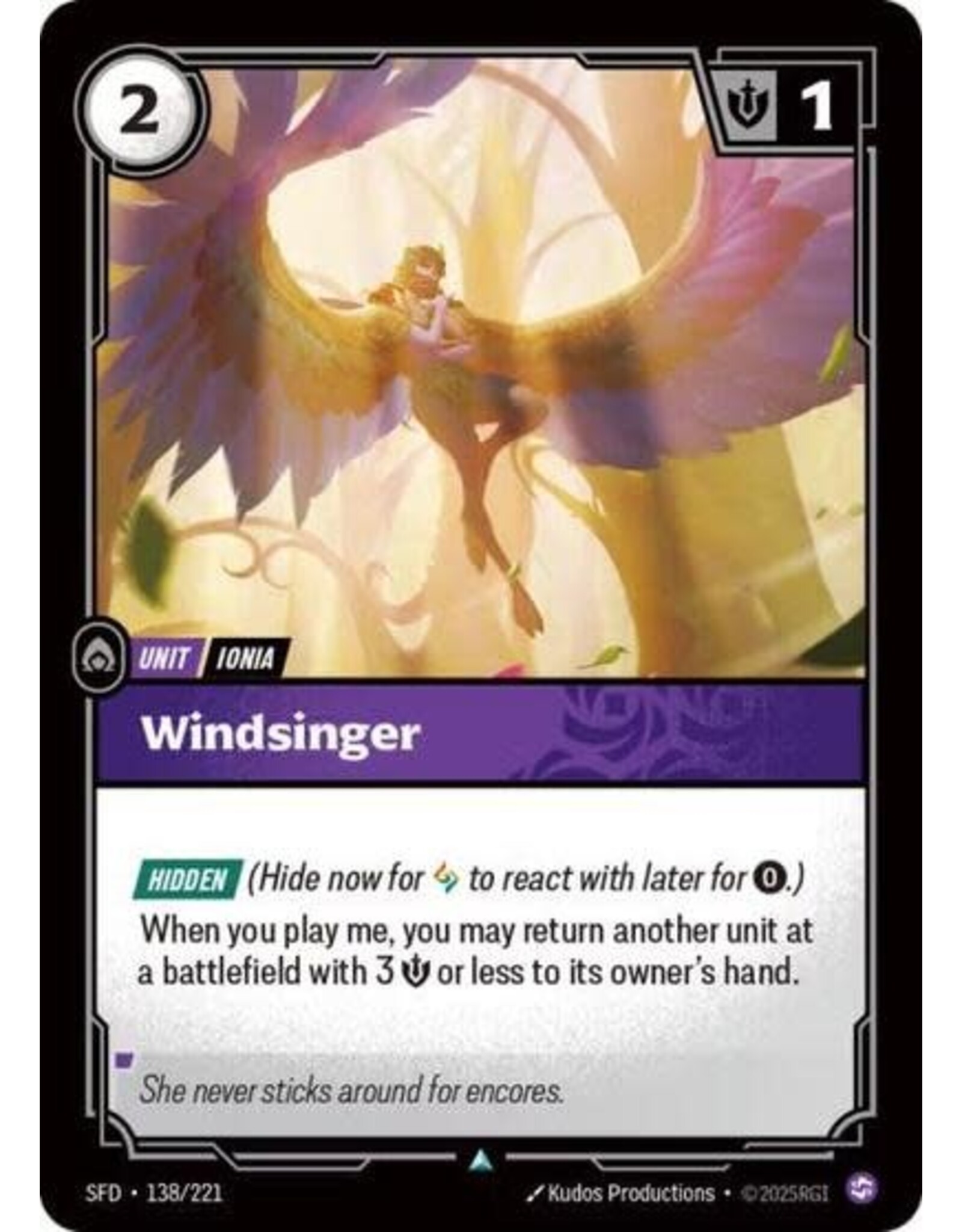 Windsinger - 138/221 (Normal, Uncommon)