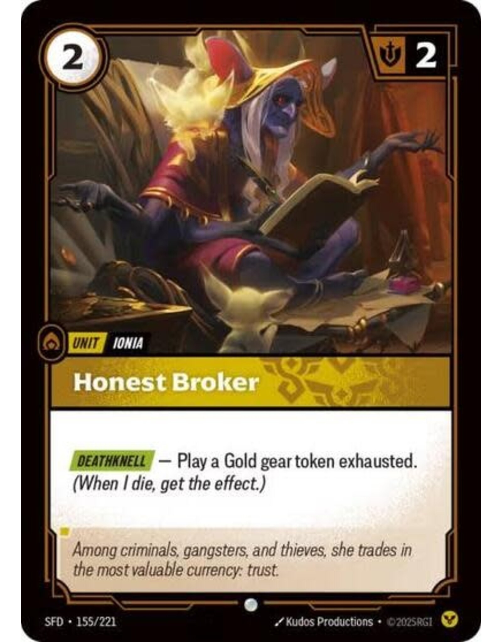 Honest Broker - 155/221 (Normal, Common)