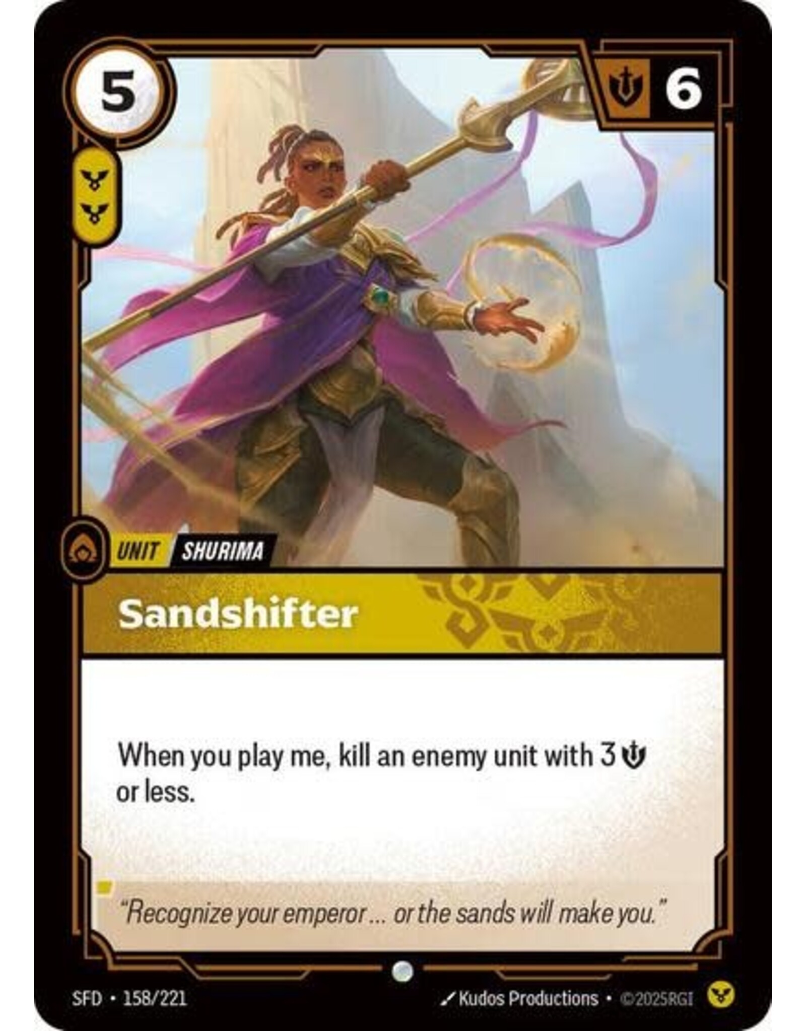 Sandshifter - 158/221 (Normal, Common)