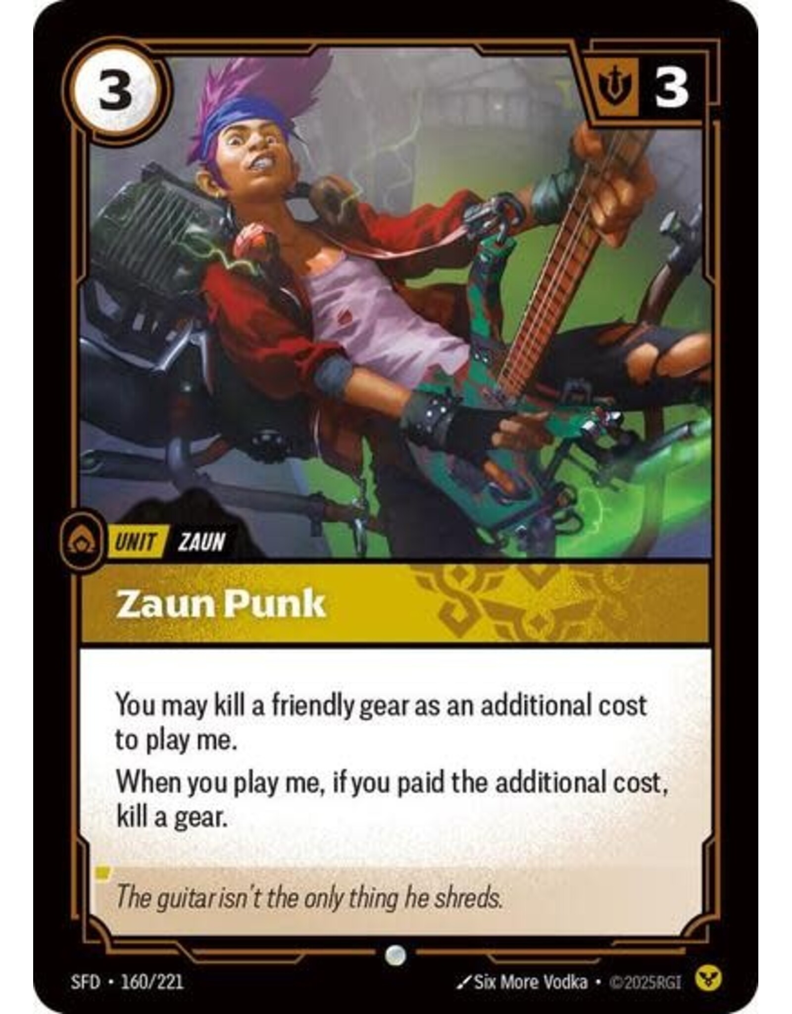Zaun Punk - 160/221 (Normal, Common)