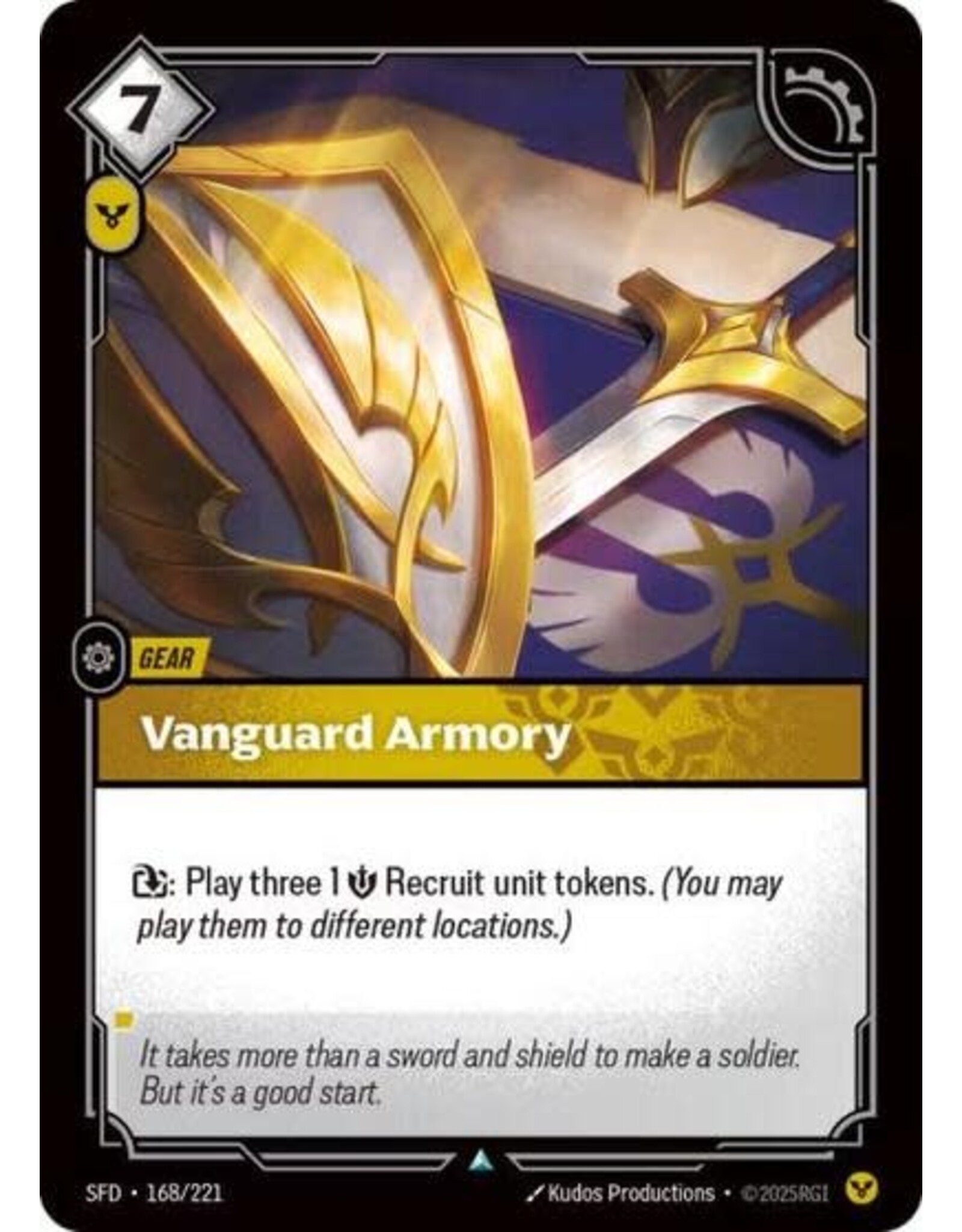 Vanguard Armory - 168/221 (Normal, Uncommon)