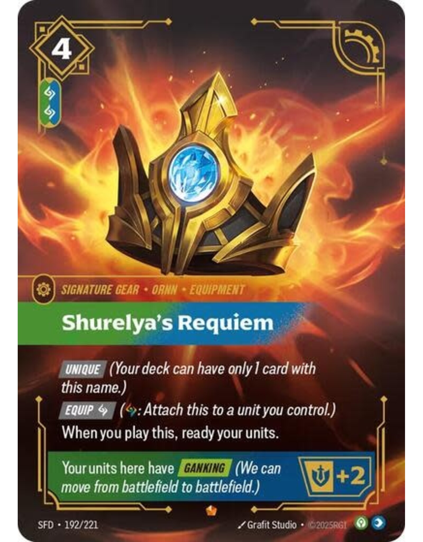 Shurelya's Requiem - 192/221 (Foil, Epic)