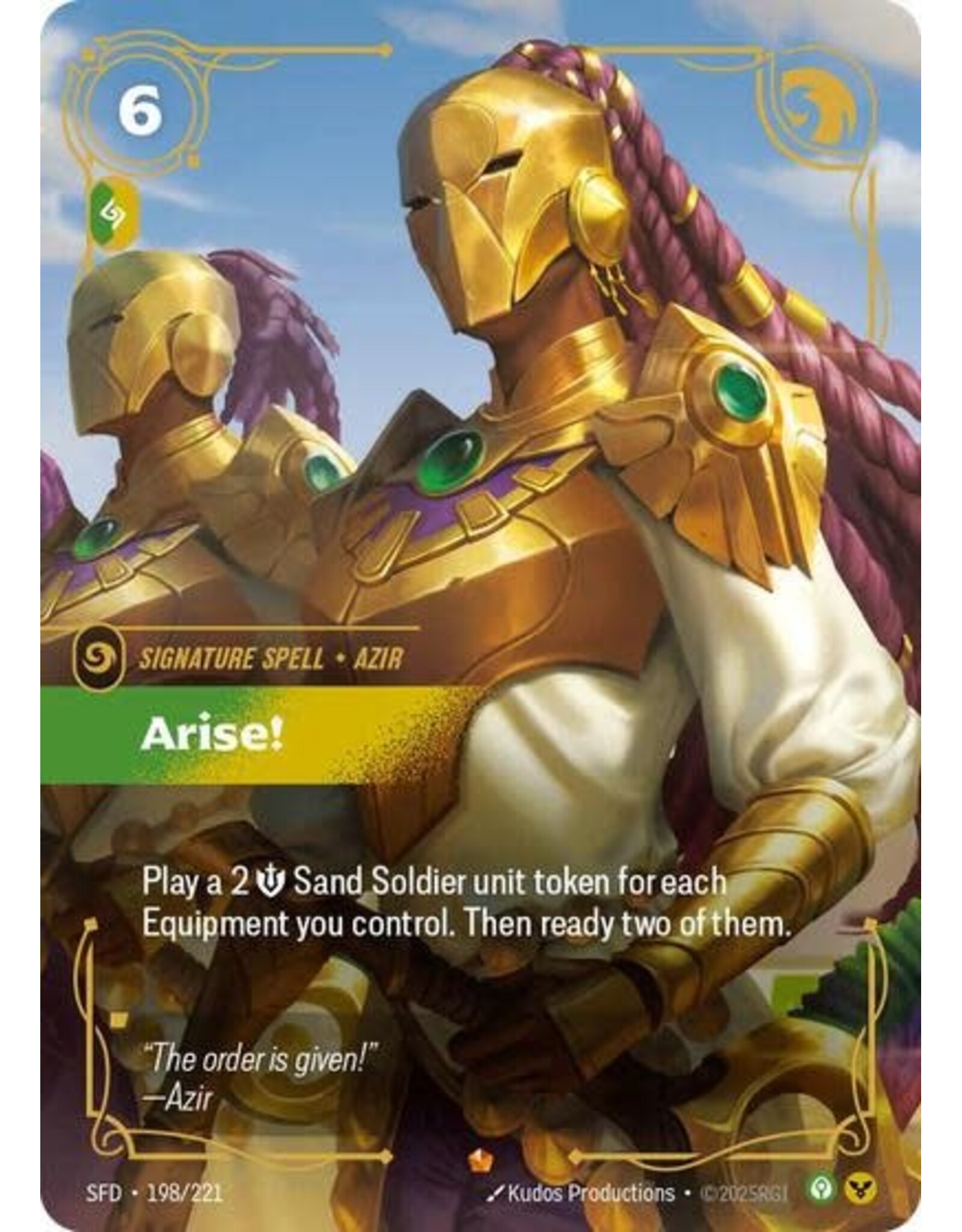 Arise! - 198/221 (Foil, Epic)