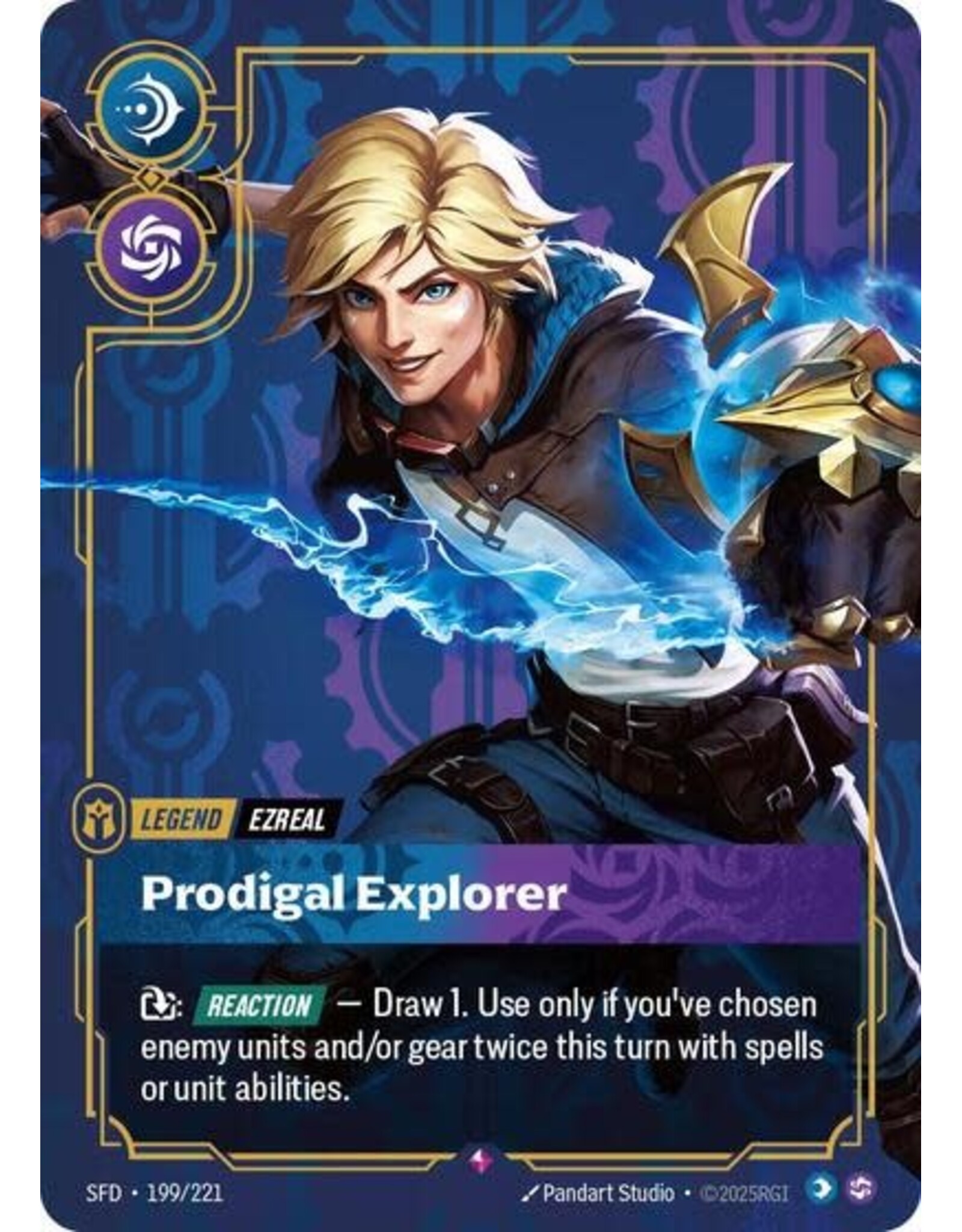 Ezreal - Prodigal Explorer - 199/221 (Foil, Rare)